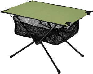 Emelivor Light Green Folding Camping Table Portable Beach Table with Carry Bag Small Foldable Table for Camping Fishing Picnic Garden Outdoor