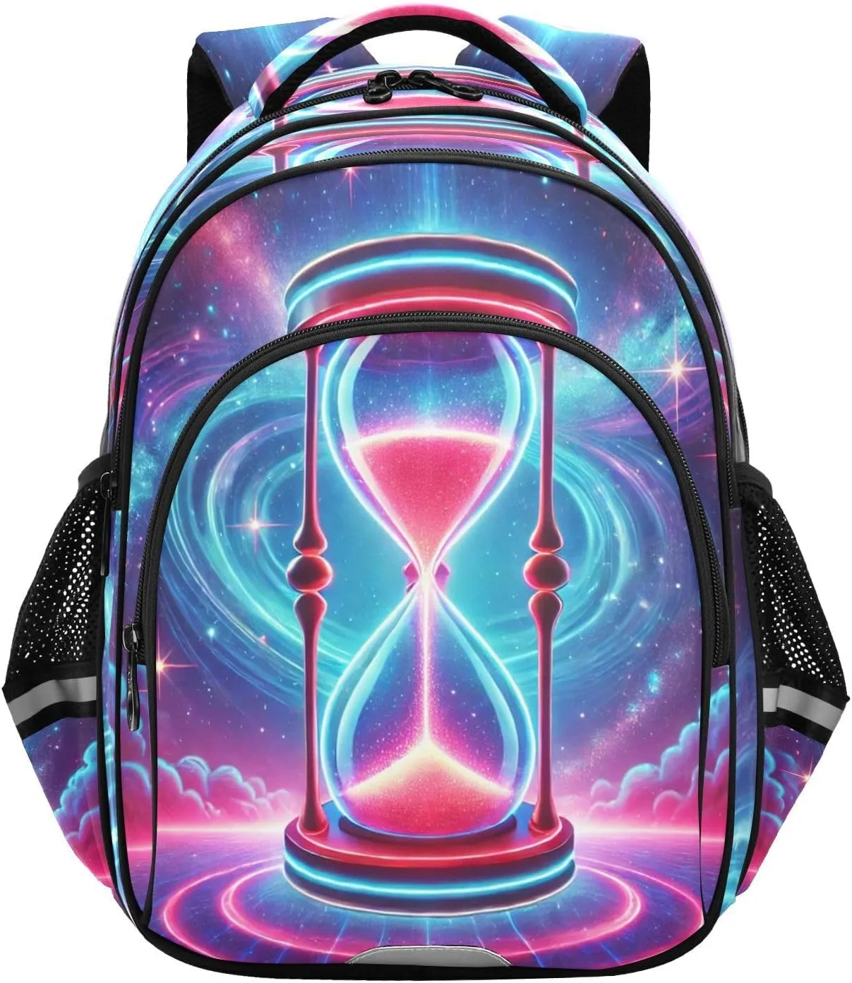 Emelivor Star Sky Hourglass Kids Backpack School Cute Bookbag Toddler Backpacks Daypacks Bag for Boys Girls,S
