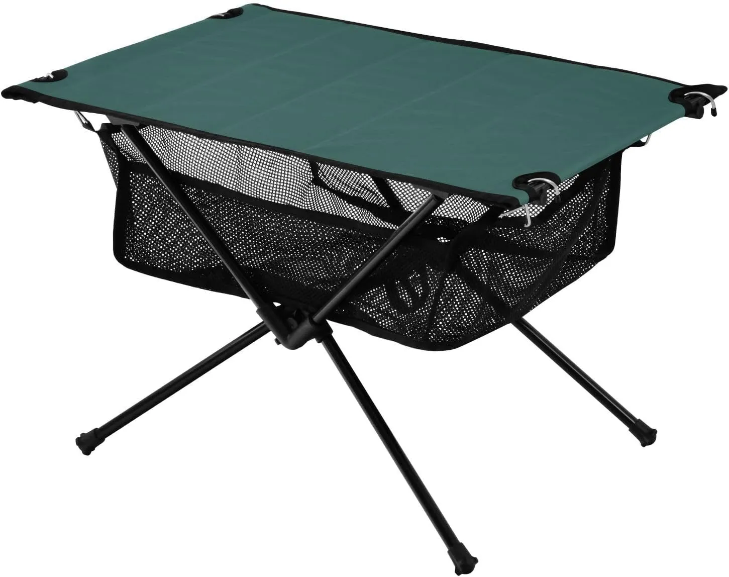 Emelivor Teal Blue Folding Camping Table Portable Beach Table with Carry Bag Small Picnic Table for Camping Hiking Fishing Garden Outdoor