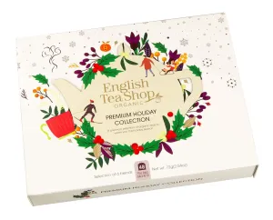 English Tea Shop - Premium Holiday Collection- Gift Pack - 48 Tea Bags Sachets, 72g