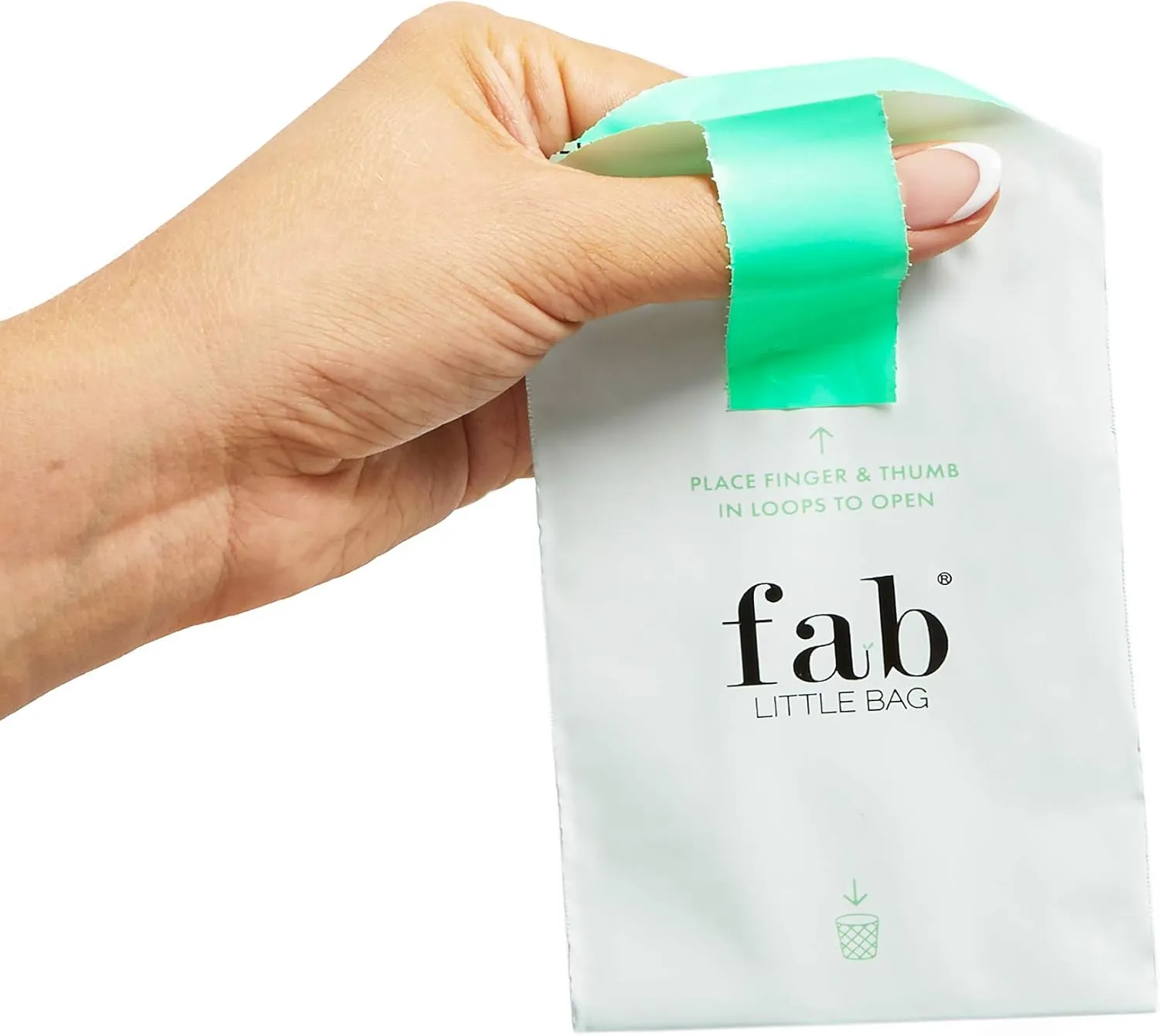 Fab Little Bag Saver Plus Pack - 200 Sanitary Disposal Bags Plus Recyclable Refill Pack for Out and About (200 Pack)