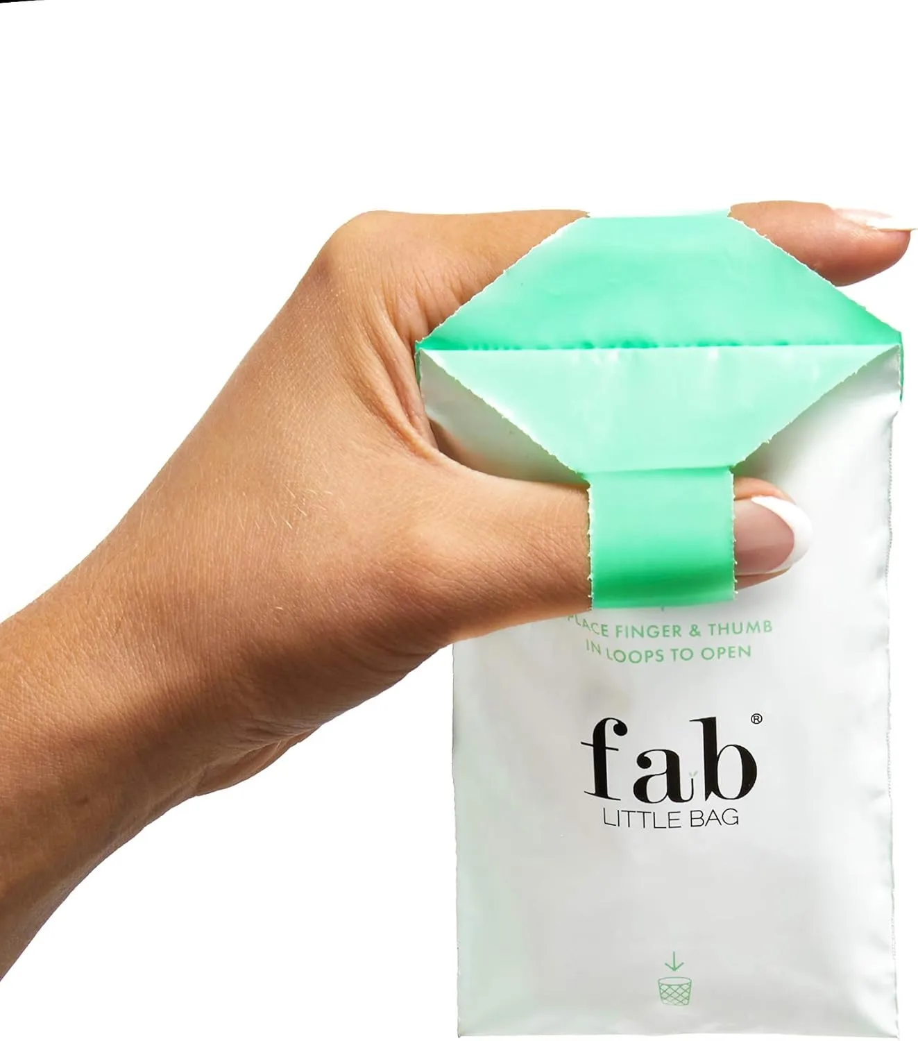 Fab Little Bag Saver Plus Pack - 200 Sanitary Disposal Bags Plus Recyclable Refill Pack for Out and About (200 Pack)