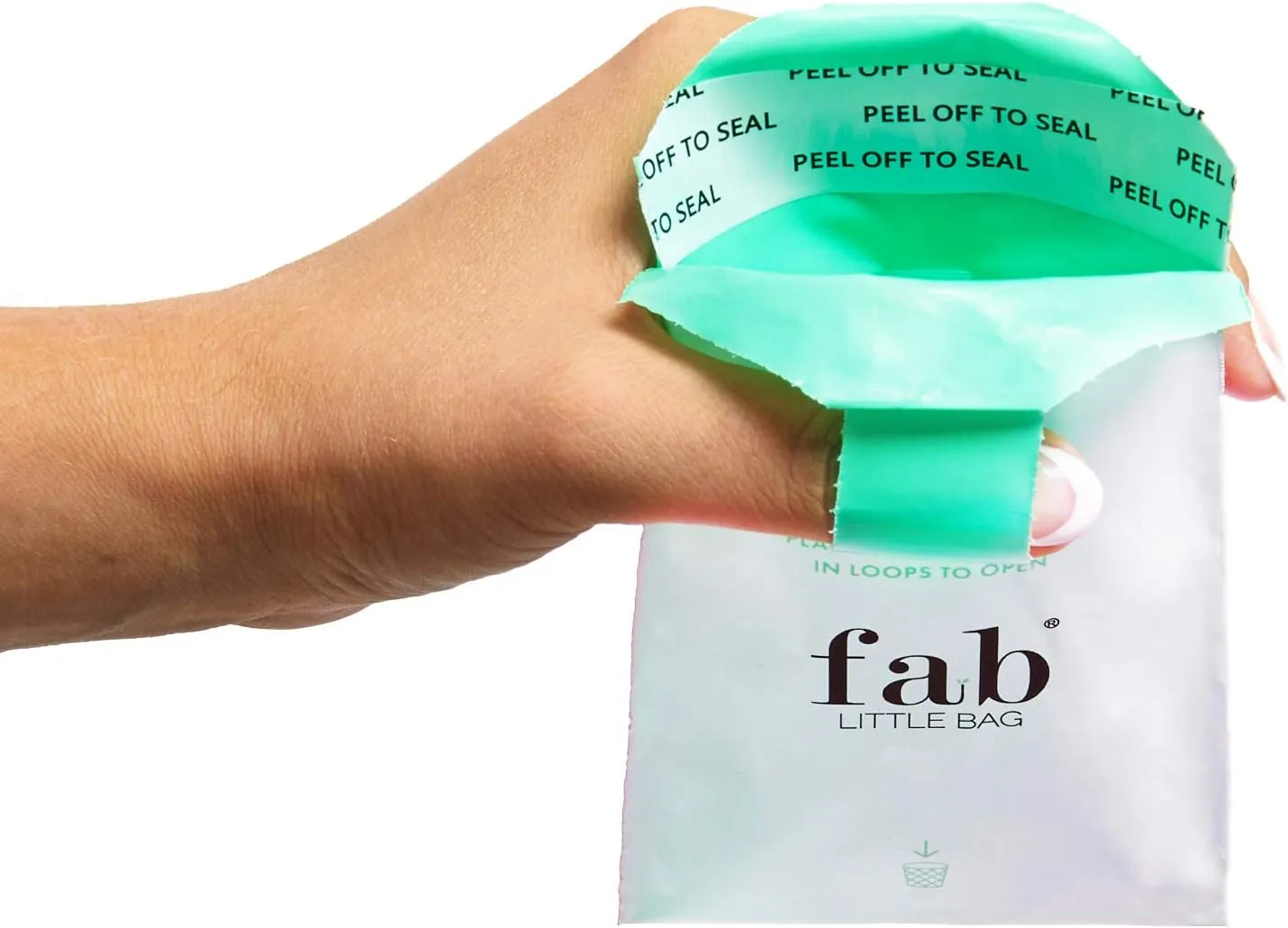 Fab Little Bag Saver Plus Pack - 200 Sanitary Disposal Bags Plus Recyclable Refill Pack for Out and About (200 Pack)