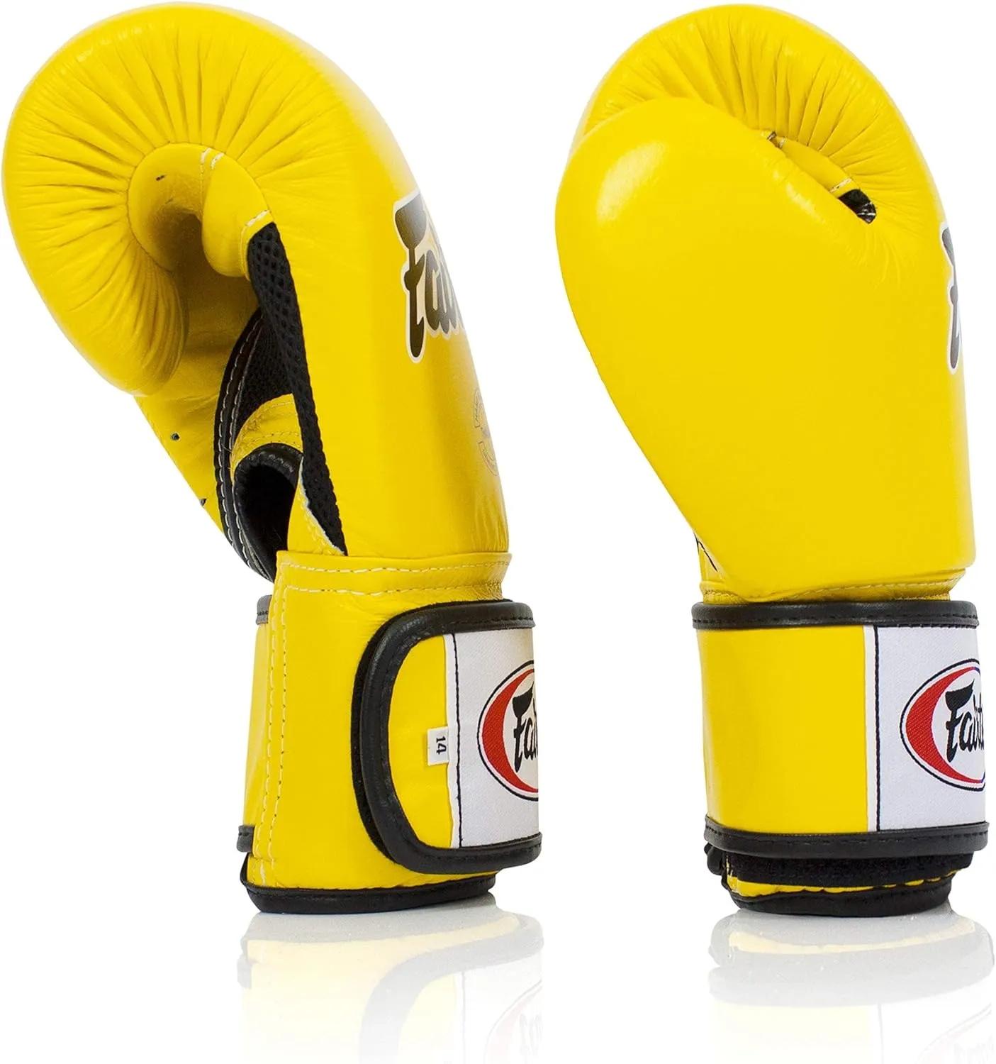 Fairtex BGV1BR Muay Thai Boxing Breathable Gloves for Men, Women, Kids | MMA Gloves, Kickboxing, Gym, Workout | Premium Quality, Light Weight & Shock Absorbent Boxing Gloves