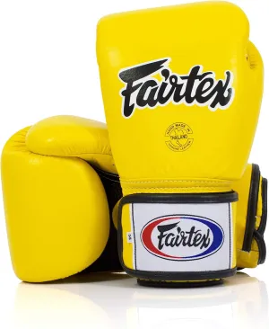 Fairtex BGV1BR Muay Thai Boxing Breathable Gloves for Men, Women, Kids | MMA Gloves, Kickboxing, Gym, Workout | Premium Quality, Light Weight & Shock Absorbent Boxing Gloves