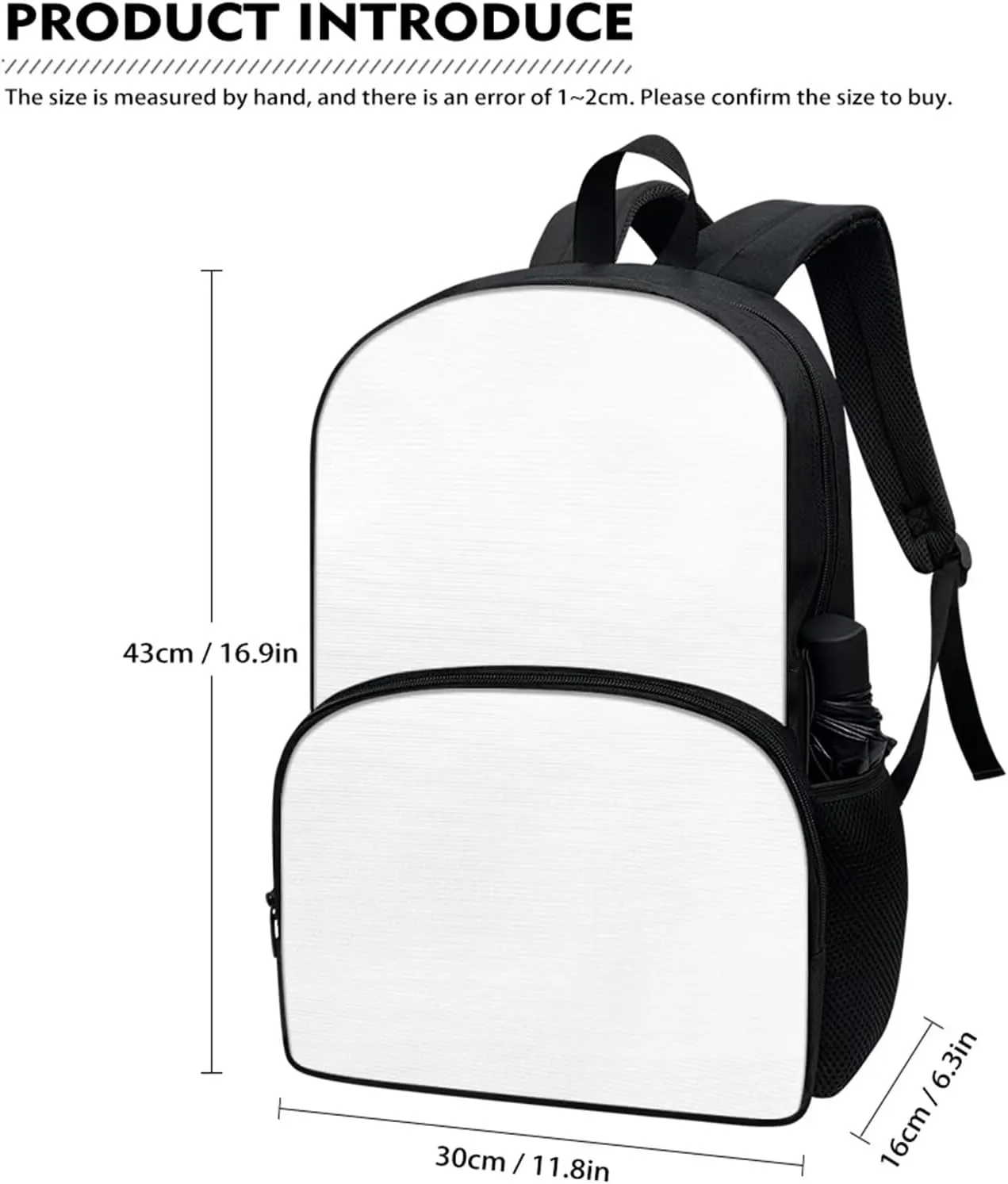 Fashion Schoolbag Set Boho Mandala Hummingbird Print Backpack Lunch Box Pencil Case Lightweight Travel Bag Bookbag for Student Backpacks Fashion Rucksack Daypack with Zipper