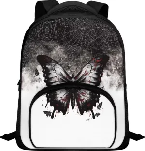 Flashideas Butterfly Kids Backpack School Backpacks for Girls 7-8 Large Capacity Waterproof Bookbag 12 Inch Kids Backpacks Casual Daypack for Kindergarten Preschool Elementary School Students