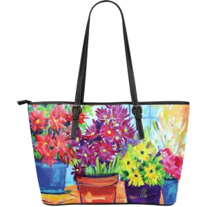 Flowery Large Tote Bag