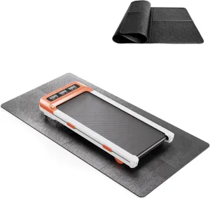 Foldable Fitness Equipment Mat,Floor Protector Exercise Mat,Treadmill Mat with Non-Slip Shock Absorption Waterproof, Fitness Equipment Mats to Protect Floor for Home Gym