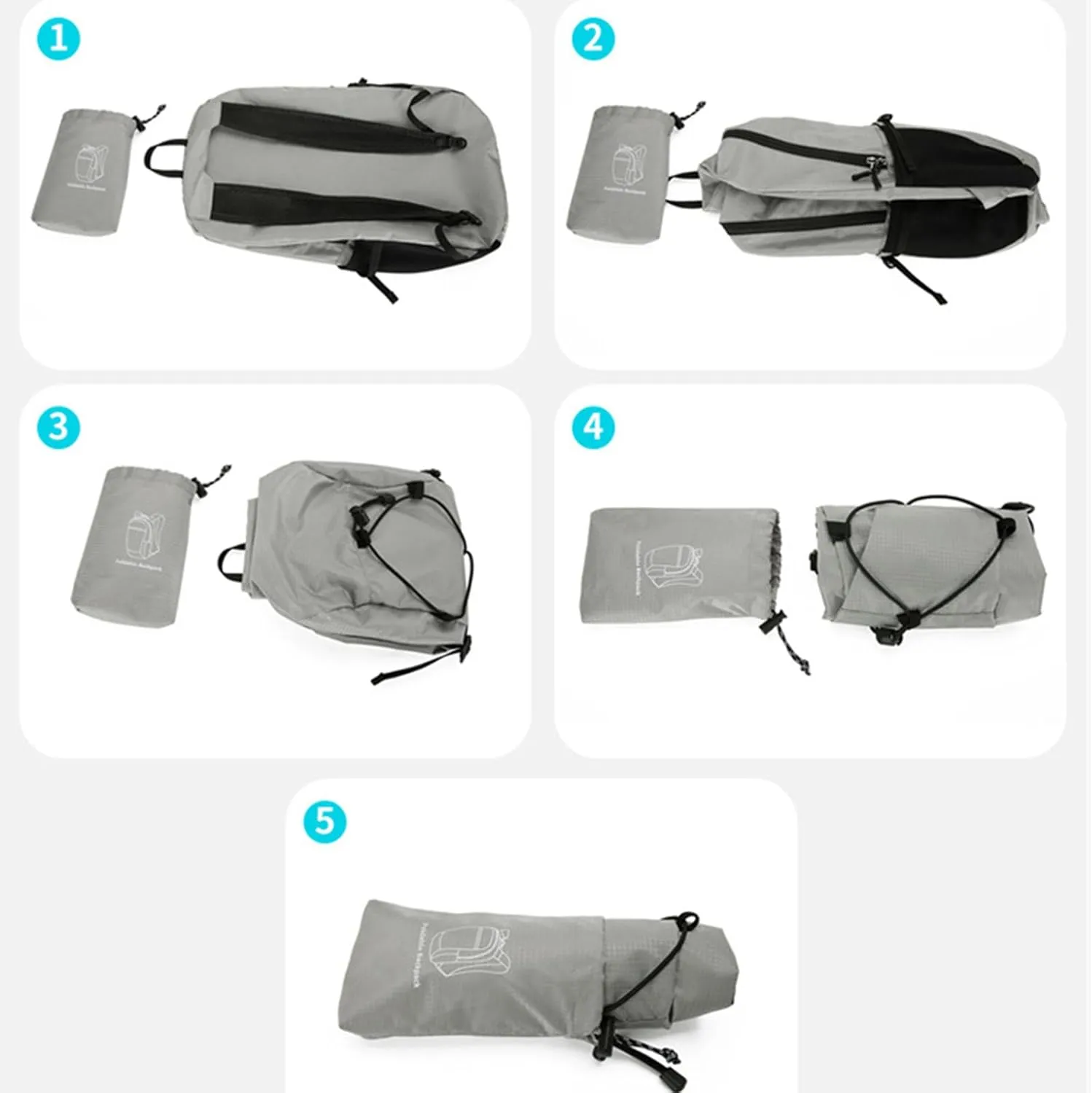 Foldable Lightweight Travel Backpack Packable Hiking Backpack for Women and Men Mini Camping Back Pack for Beach Gym Outdoor Sport Running Travel Essentials