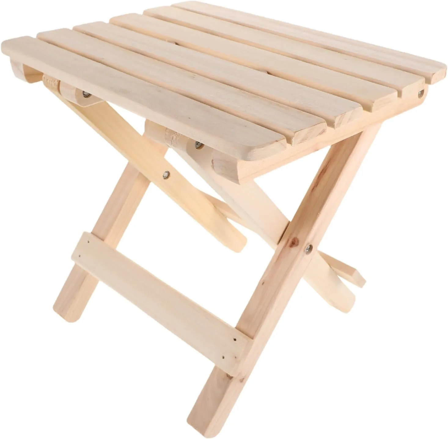 Folding Wood Step Stool Portable Shower Bench Stool Seat for Bathroom Spa Sauna Shower Leg Shaving Outdoor Camping Fishing