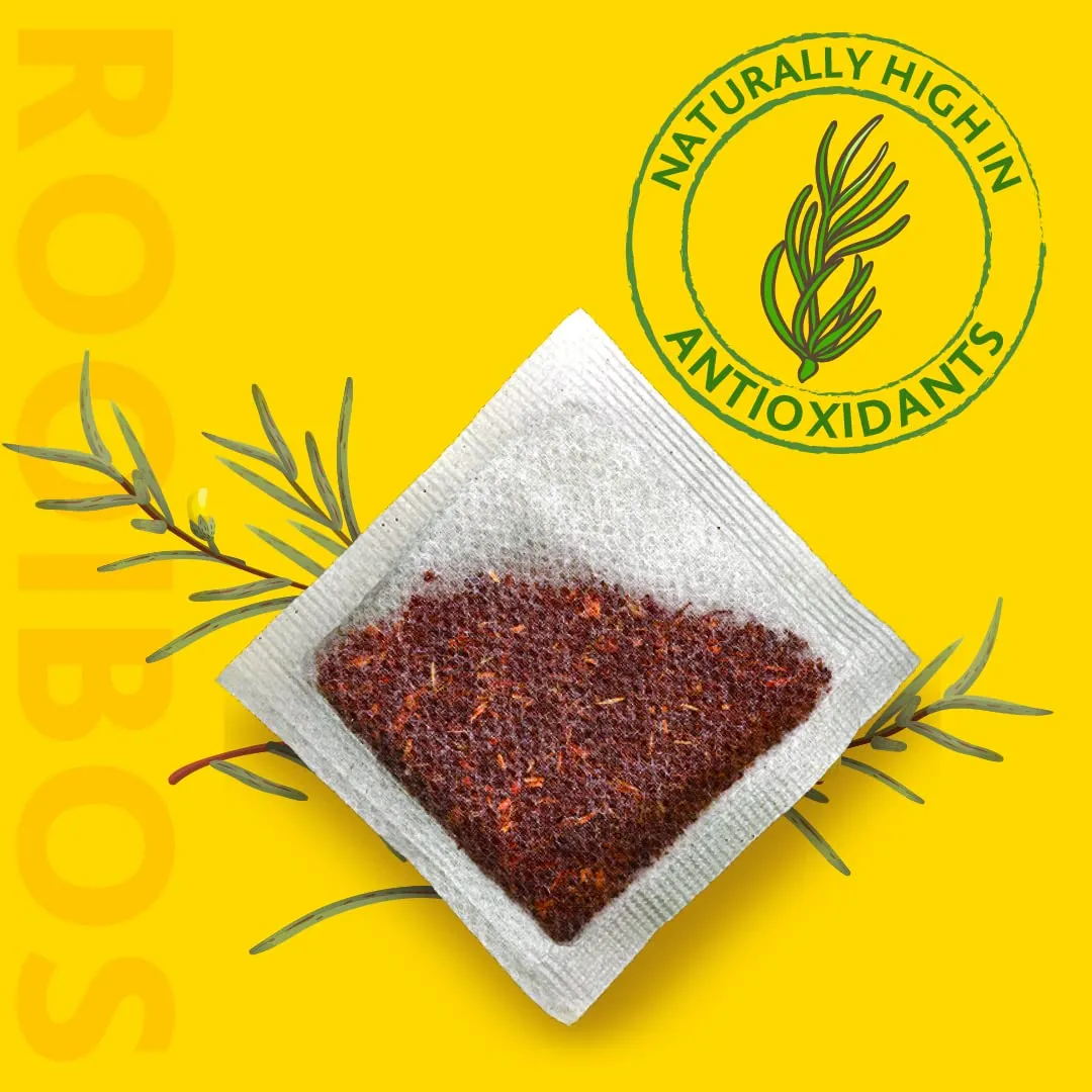Freshpak Pure Rooibos Tea 80 Tagless Bags, Pure Premium Rooibos and No Rooibos Infusion, New Packaging (2 X Pack)