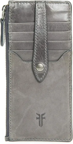 Frye Women's Melissa Snap Card Wallet, Stylish Design with Holder & Slots, Compact for Purse