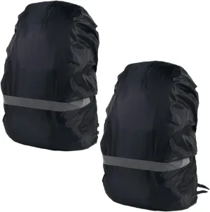 Garneck Waterproof Back Cover Foldable Hiking Covers Suits Rain Reflective Travel Back Waterproof Wet Waterproof