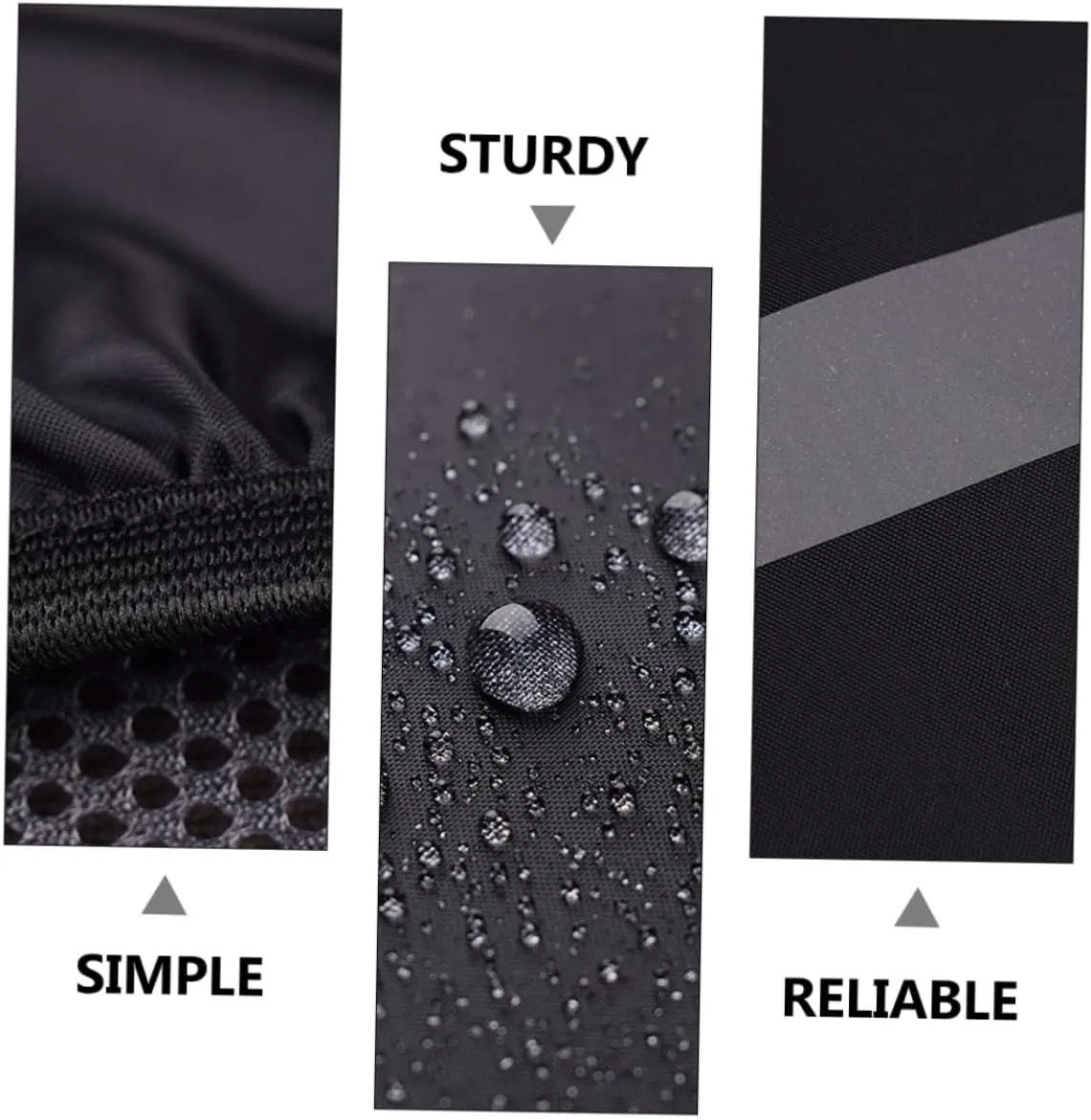 Garneck Waterproof Back Cover Foldable Hiking Covers Suits Rain Reflective Travel Back Waterproof Wet Waterproof