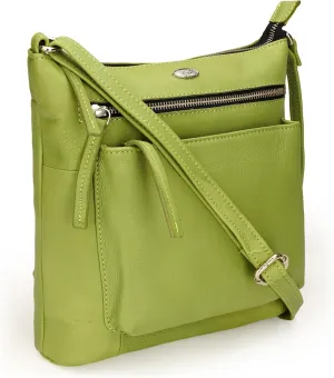 Genuine Leather Crossbody Bags for Women, Premium Handmade Leather Purses - Shoulder Handbags, Adjustable Strap