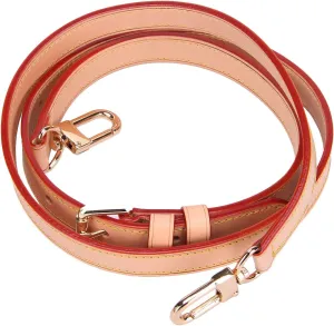 Genuine Vachetta Leather Adjustable Crossbody Replacement Straps for Purses Shoulder Bags