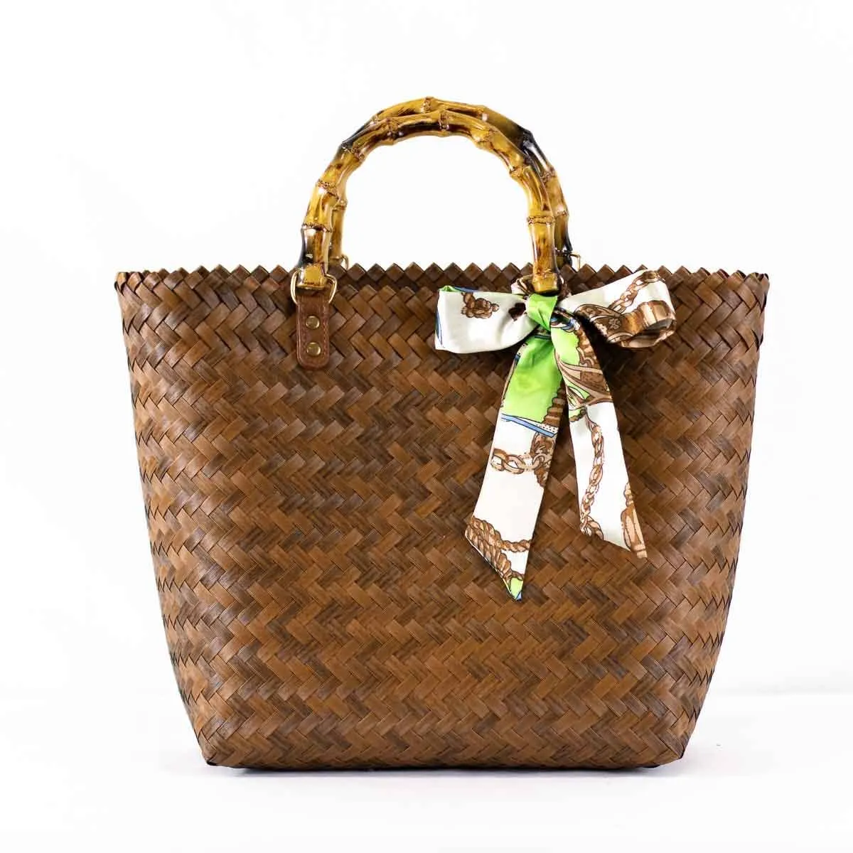 Gina Tote   Brown   16.5x11x5.5