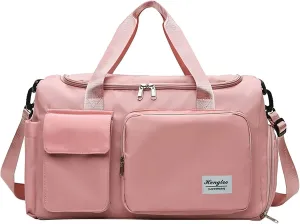 Gym Bag with Shoes Compartment,28L Duffel Bag Men,Lightweight Gym Duffle Bag for Travel Sports Yoga Workout