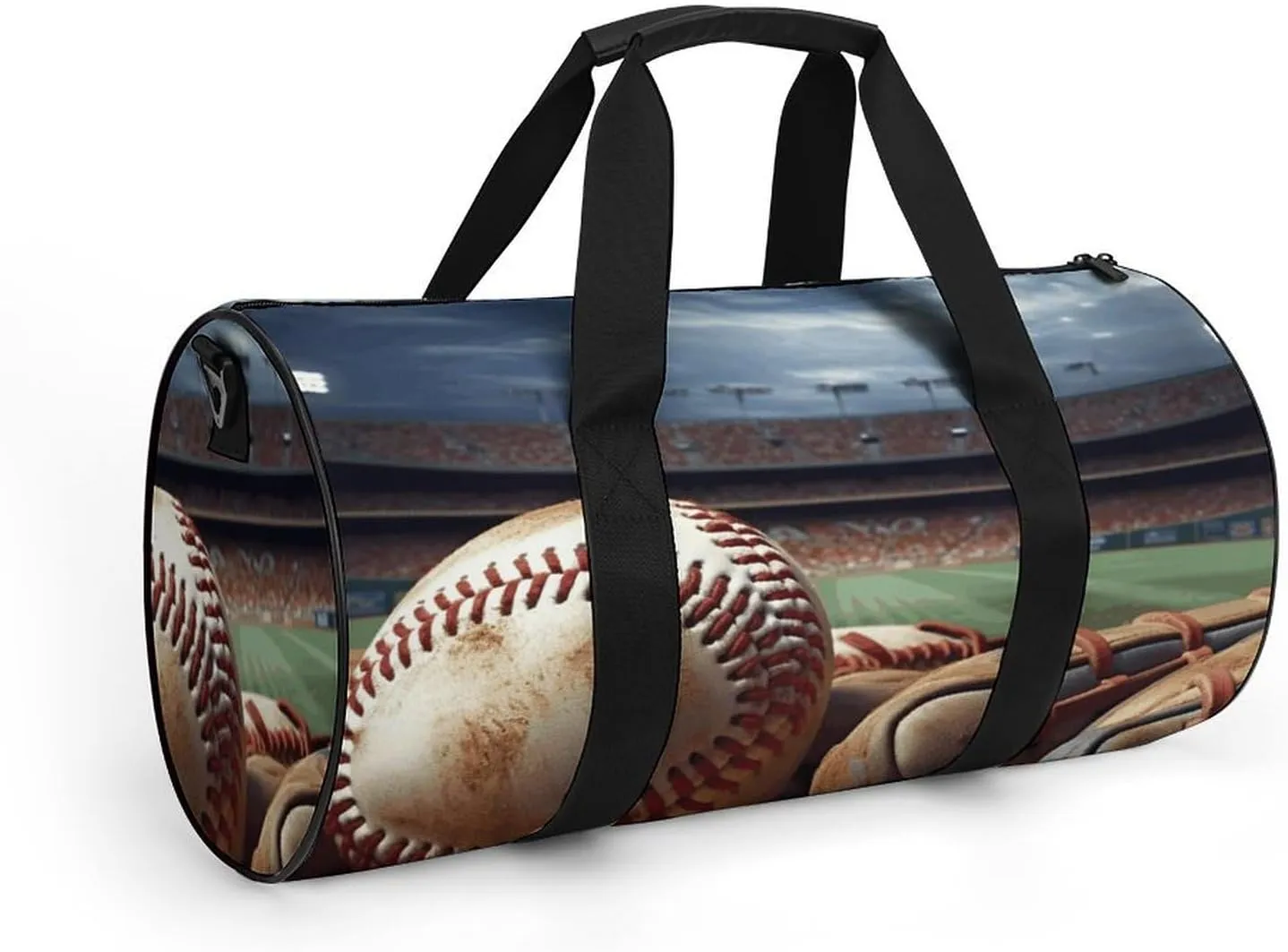 Gym Bags for Men Women Baseball Duffle Bag Travel Overnight Bag with Shoe Compartment Tote Bags