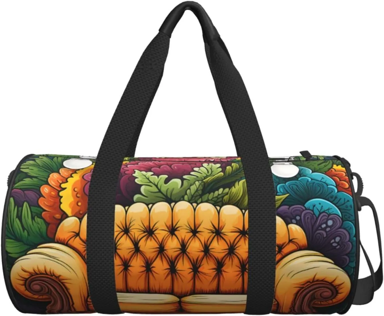 Gym Bags Small Couch Duffel Bag Overnight Bag with Shoe Compartment Carryon Bag for Men Women