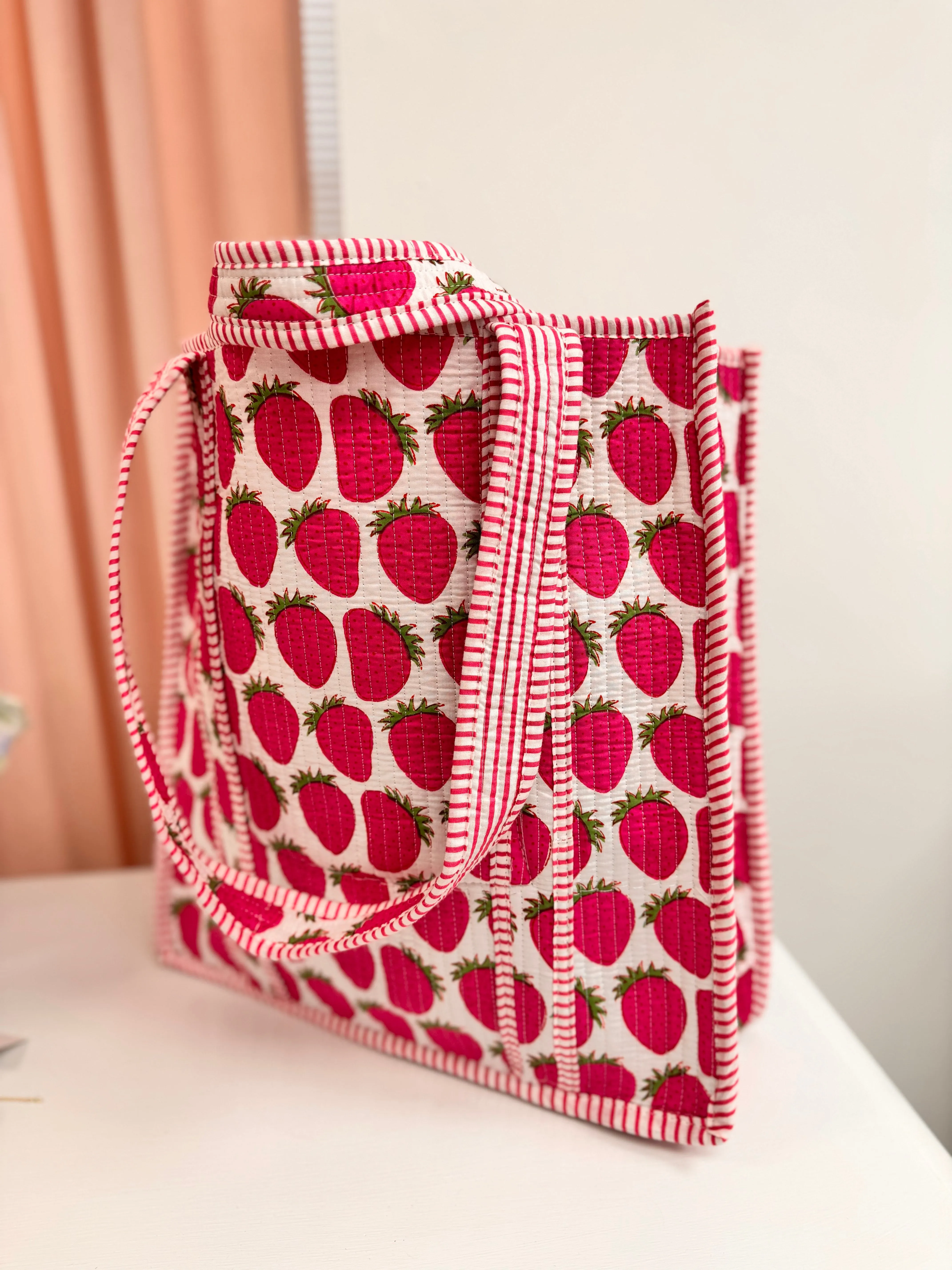 Heart of Grace Quilted Tote