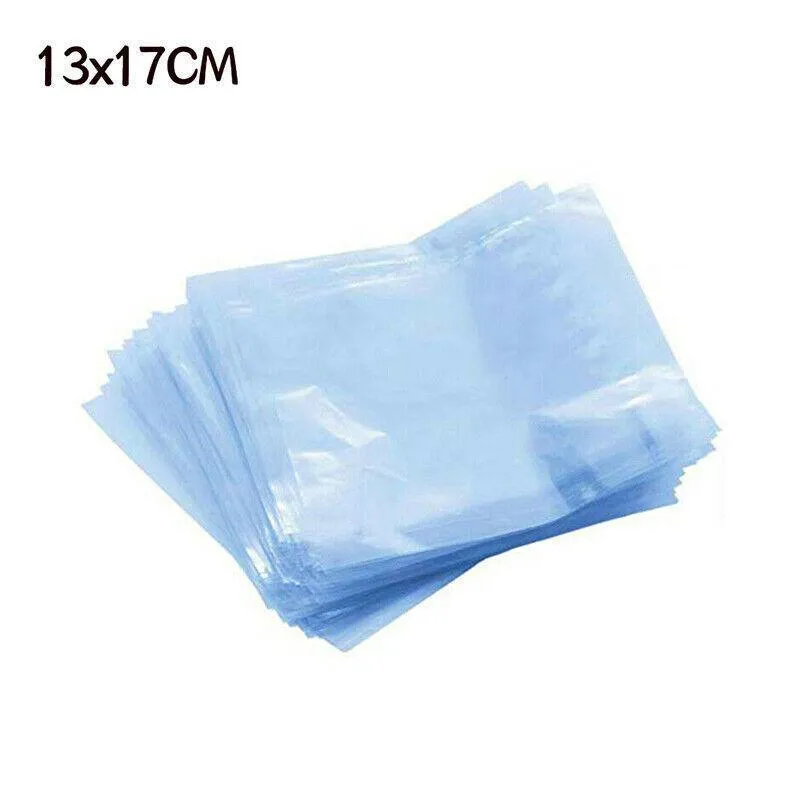 Heat Shrink Bags 100PCS 5Sizes PVC Clear