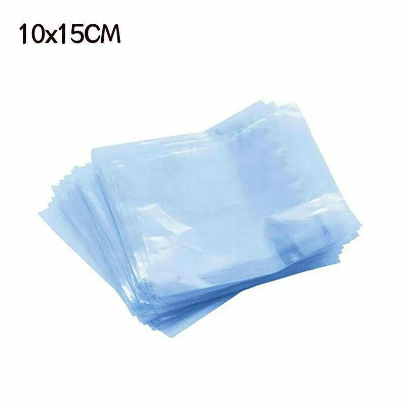 Heat Shrink Bags 100PCS 5Sizes PVC Clear