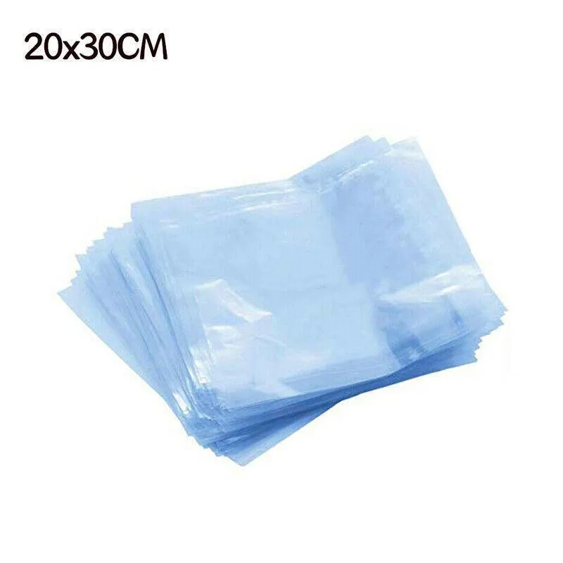 Heat Shrink Bags 100PCS 5Sizes PVC Clear