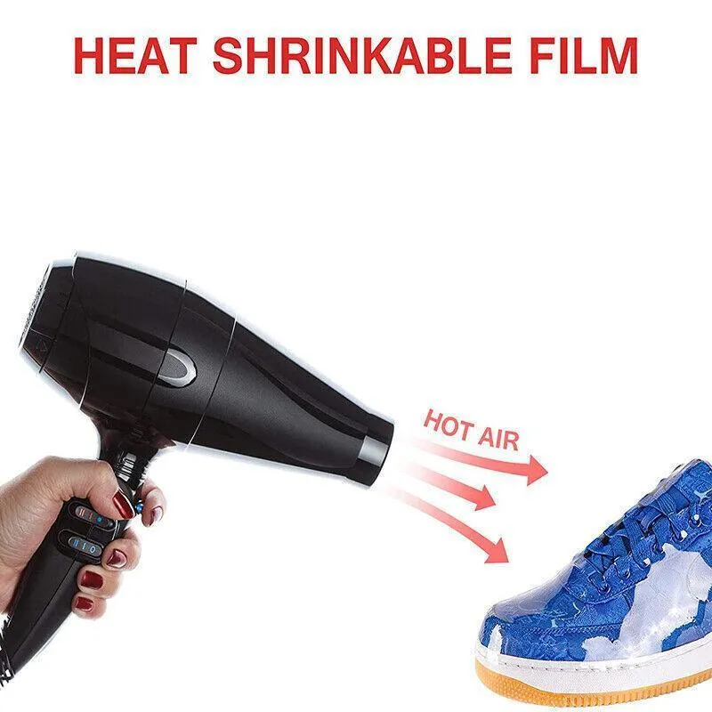 Heat Shrink Bags 100PCS 5Sizes PVC Clear