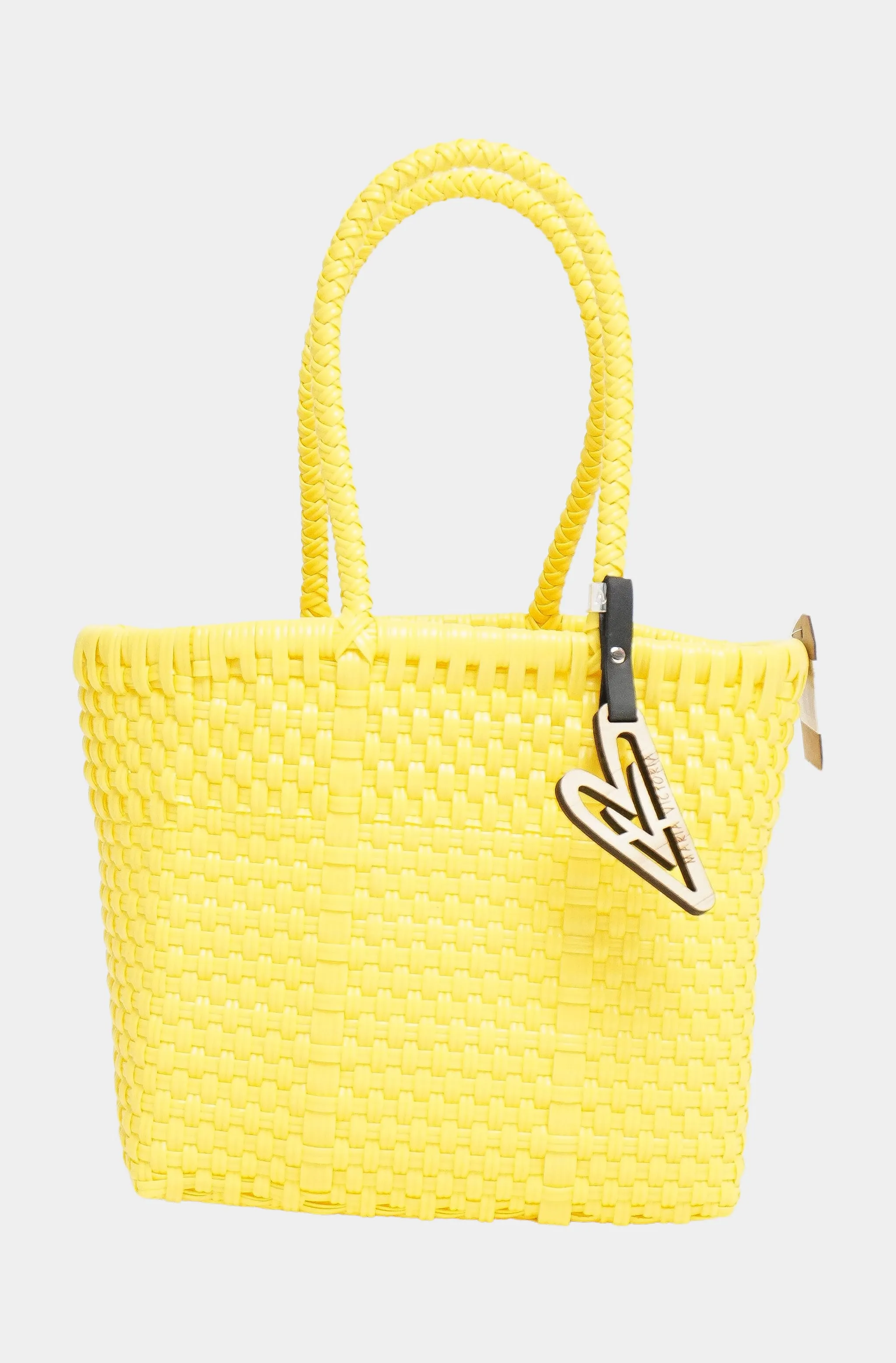 Hemline Yellow Mini Tote