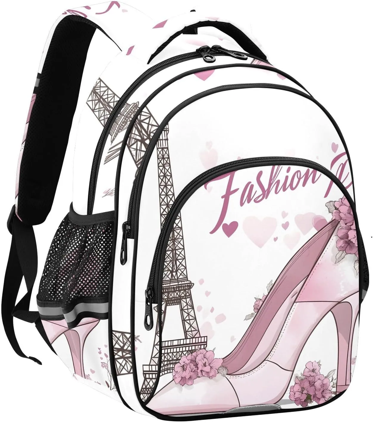 High Heels School Backpack for Teens Water Resistant Laptop Travel Bags