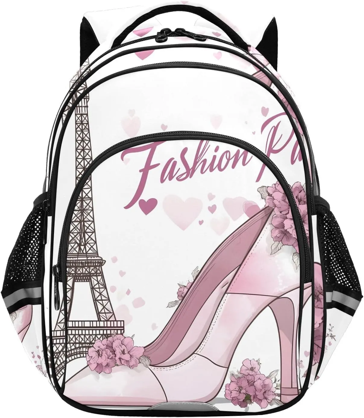 High Heels School Backpack for Teens Water Resistant Laptop Travel Bags