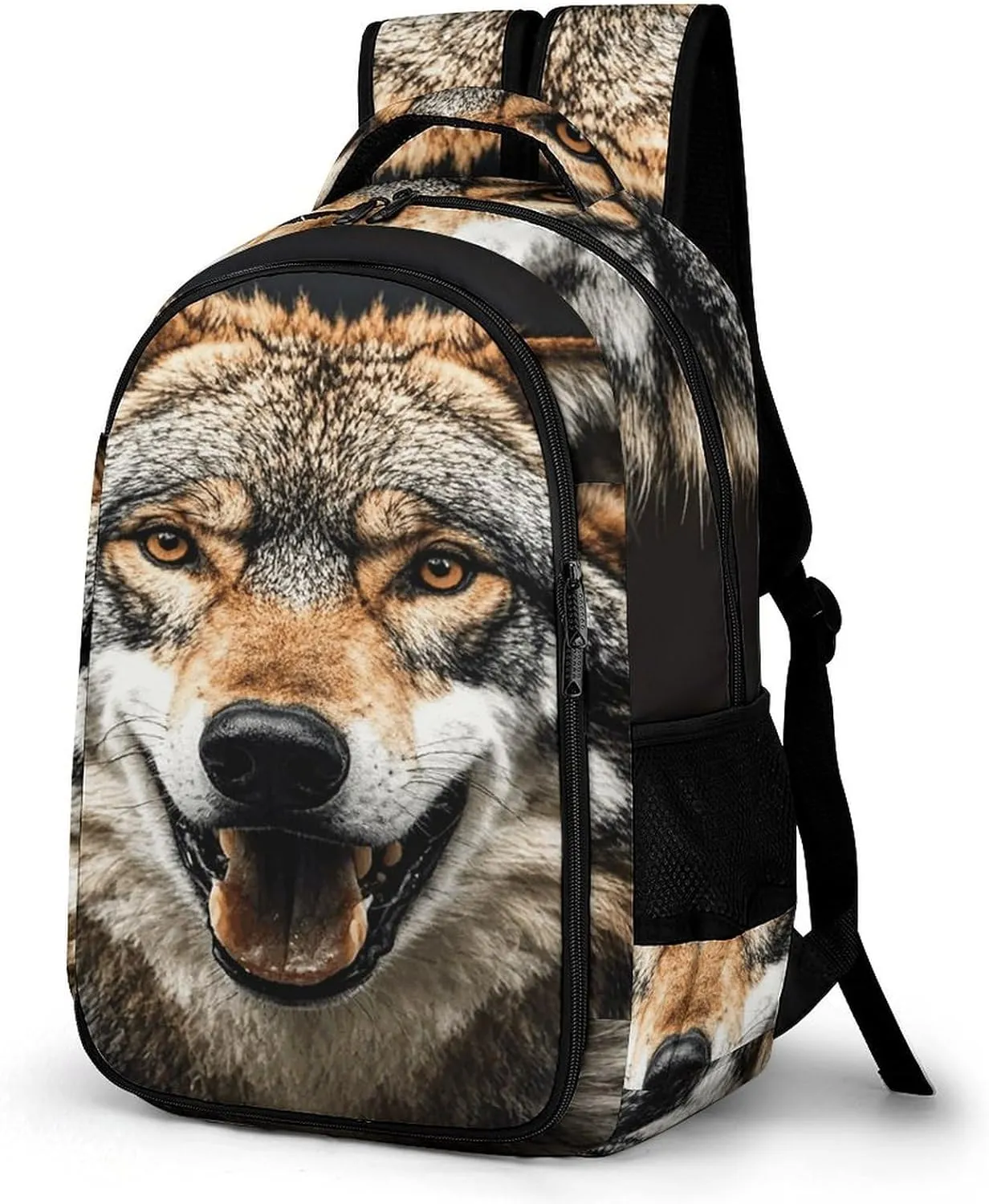 Hungry Like A Wolf Travel Backpack Adjustable Computer Bag Casual Travel Daypack Satchel Backpack Unisex