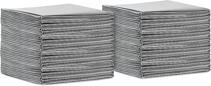 Insulated Mylar Blankets – Pack of 4 Individually Packed Emergency Blankets – 84 x 52 Inches Thermal Blanket – Weatherproof and Waterproof Blanket for Survival Kits