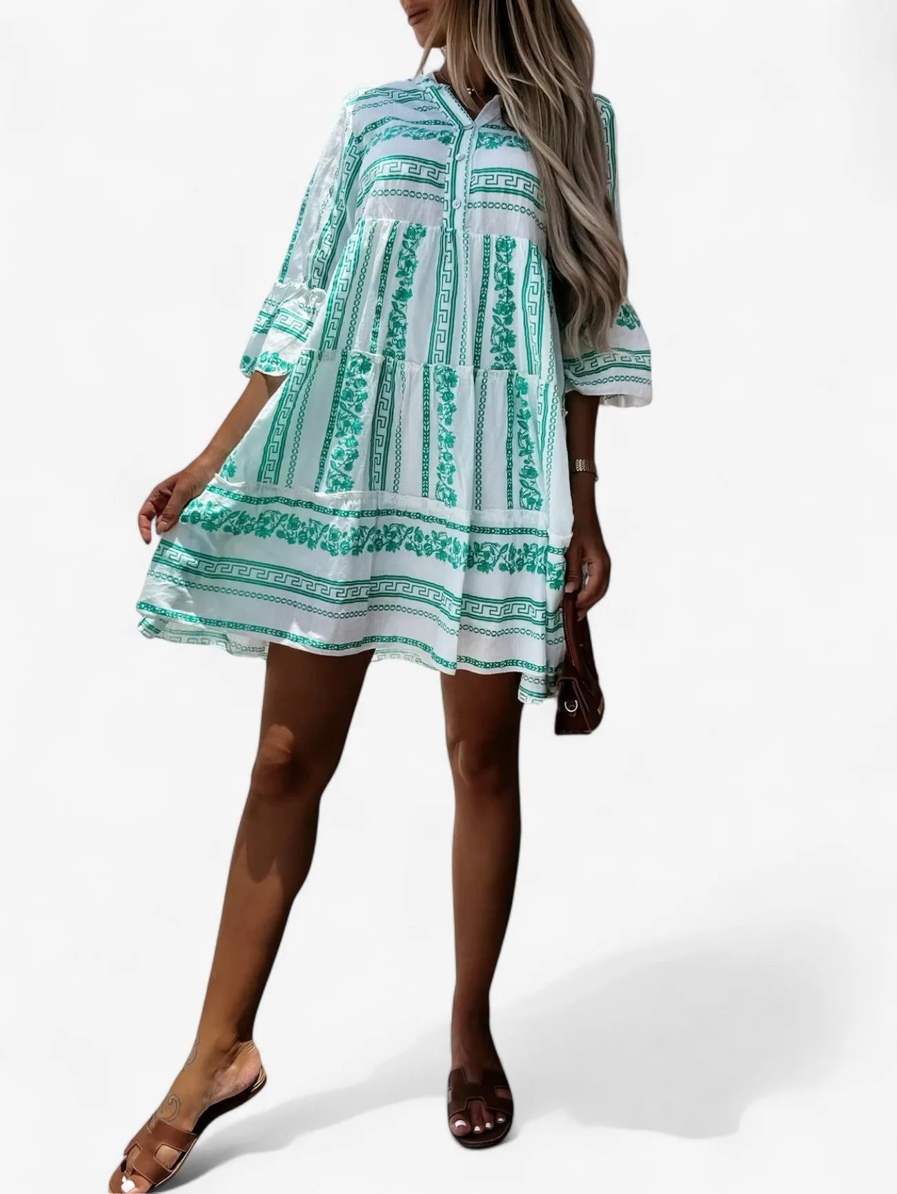 Jada | Women's Boho Oversized Summer Mini Dress
