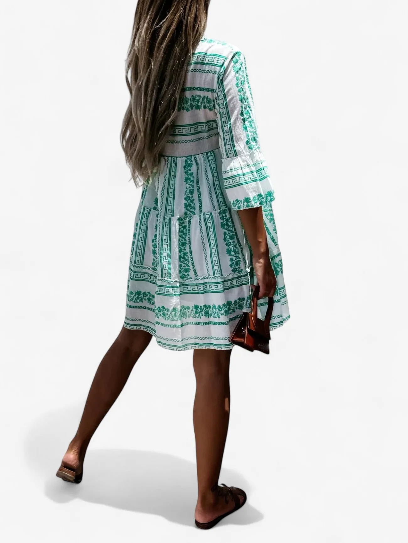 Jada | Women's Boho Oversized Summer Mini Dress