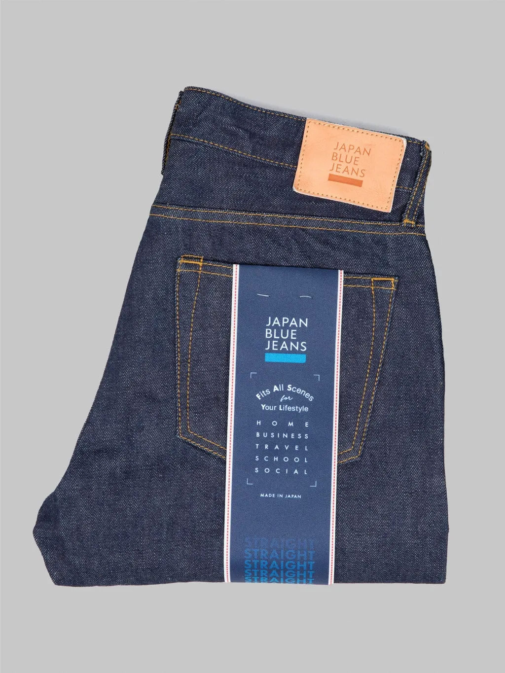 Japan Blue J304 12.5oz Africa cotton Circle Straight Jeans