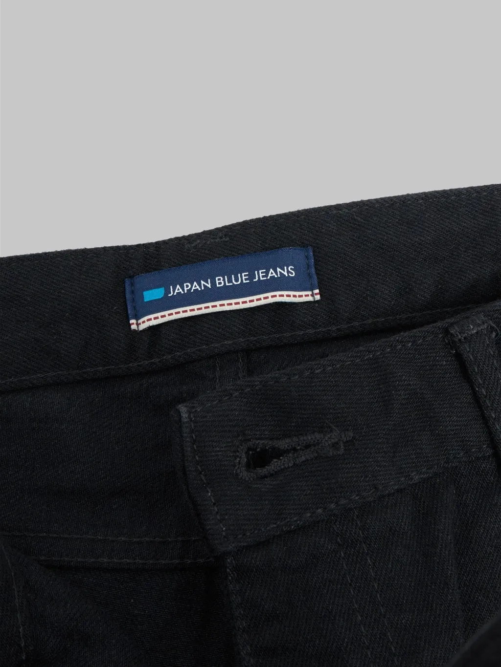 Japan Blue J314 14oz US Cotton Circle Straight Black Jeans