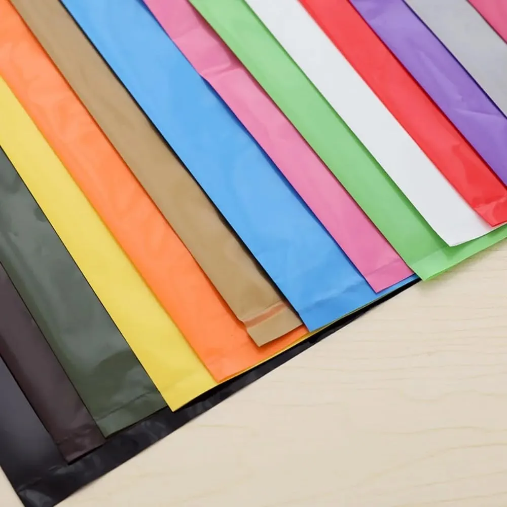 jfs 100Pcs Customized Logo Color Shopping Bag with Handle Plastic Gift Bag Businesses Customer Plastic Bag Personalized Text Logo Custom Plastic Bag (Black,20x30CM)