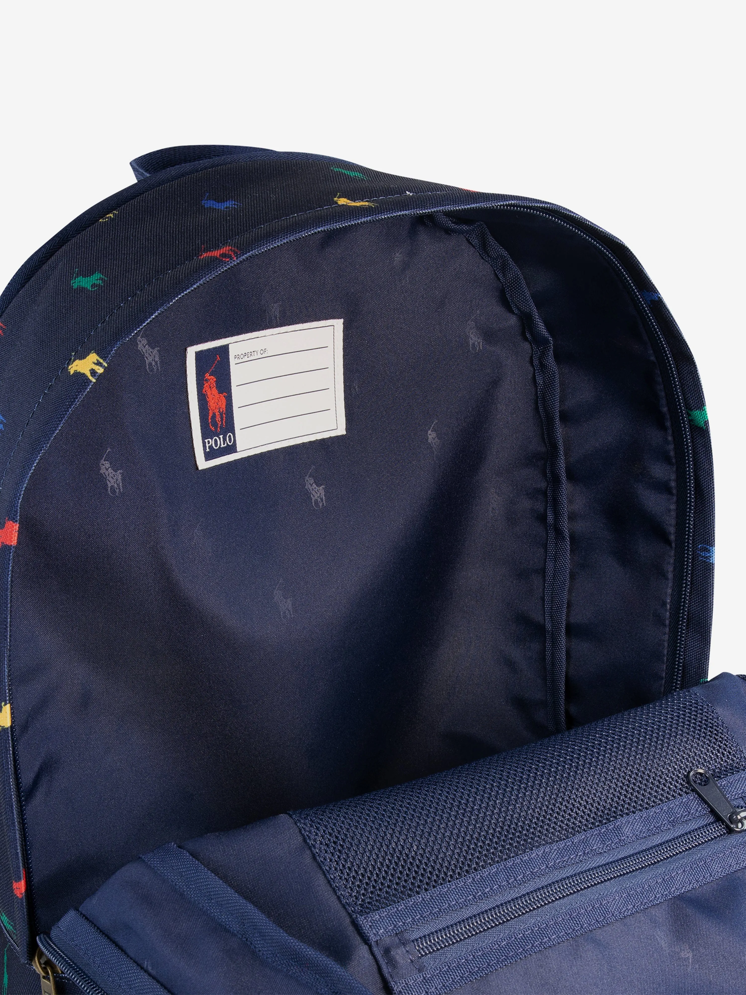 Kids Polo Pony Backpack in Navy (45cm)