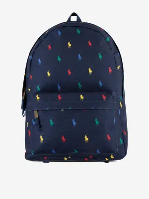 Kids Polo Pony Backpack in Navy (45cm)