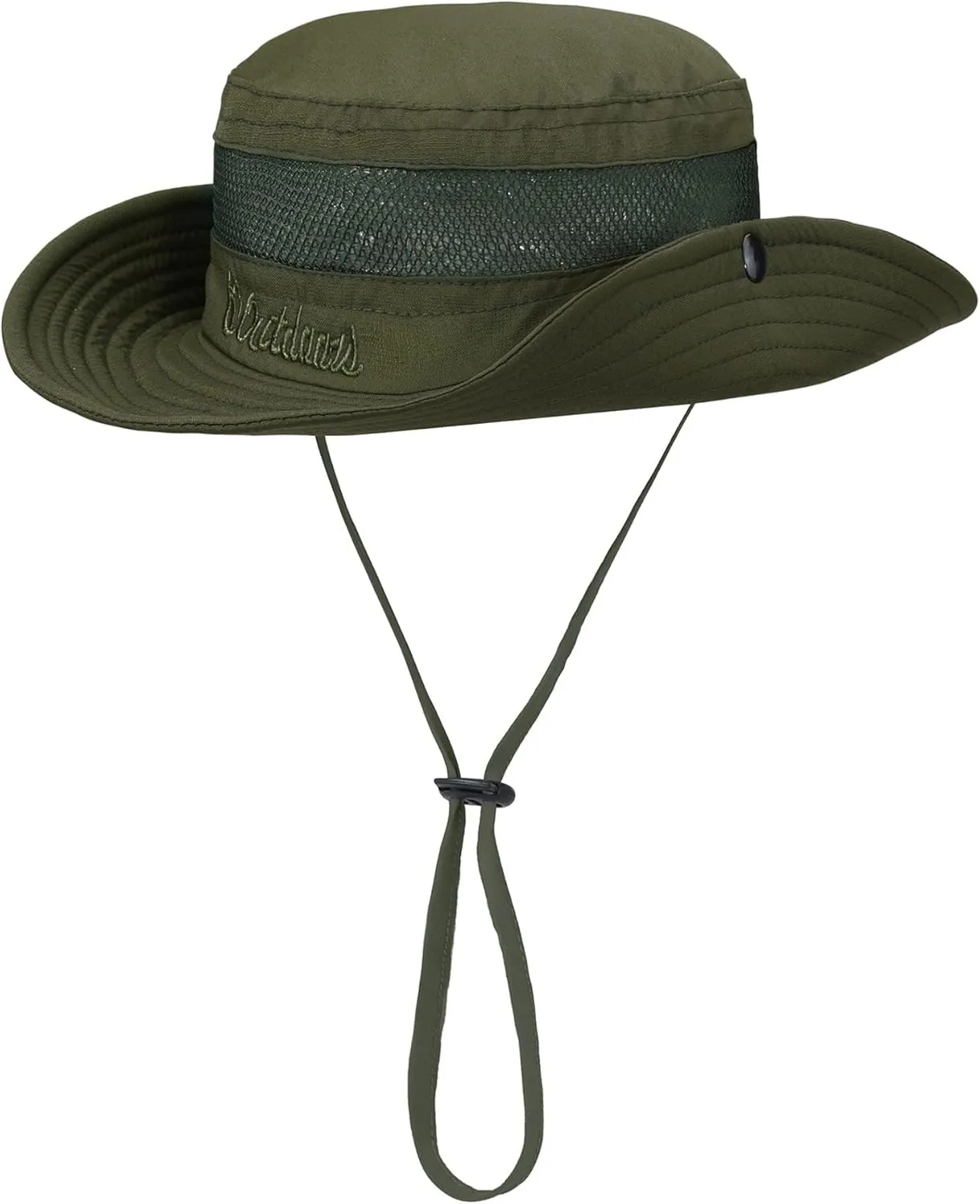 Kids UPF50  Sun Protection Bucket Hat - Adjustable 2.7" Brim Foldable Waterproof Design for Beach Hiking Fishing