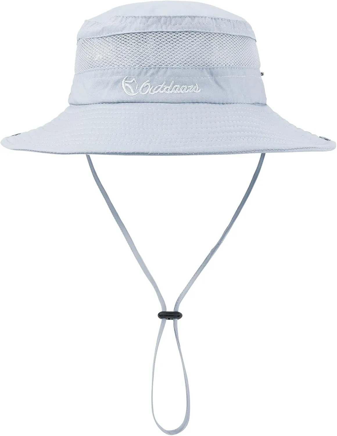 Kids UPF50  Sun Protection Bucket Hat - Adjustable 2.7" Brim Foldable Waterproof Design for Beach Hiking Fishing