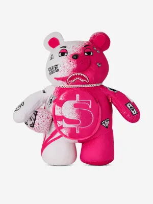 Kids Vandal Teddy Bear Backpack in Pink (46cm)