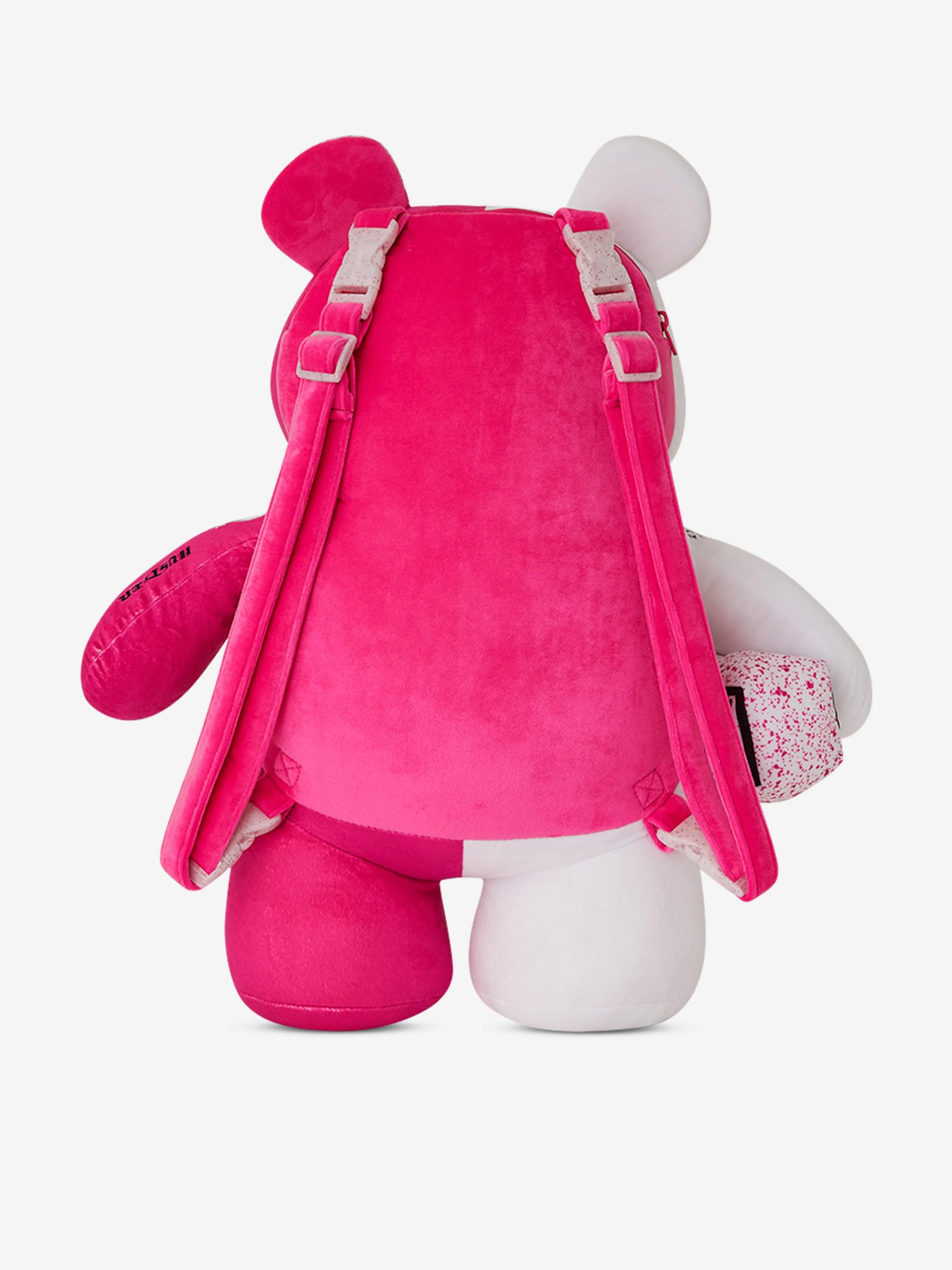 Kids Vandal Teddy Bear Backpack in Pink (46cm)