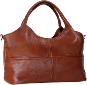 KOGTLA Vegan Leather Purses for Women with Detachable Satchel Strap, Ladies Handbags, Tote Hobo Bags with Top Handle