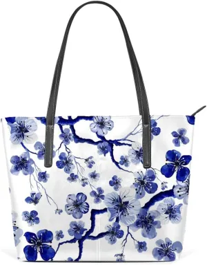 Kuizee Shoulder Tote Bags For Women Handbags PU Leather Decoration Casual School Shopping 15.7In