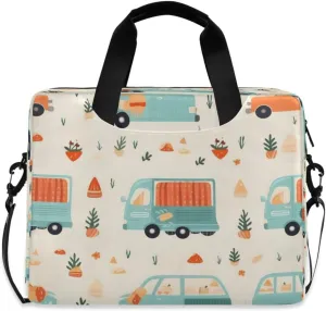 Laptop Bag Computer Bags Messenger Shoulder Bag Briefcase Cartoon Car for Business Office Work