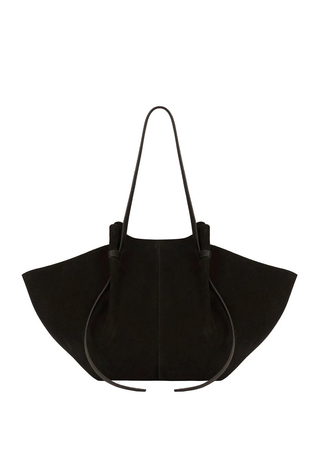 Large Mochi Black Suede